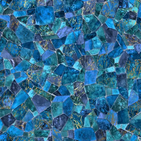 Blue Lapis vinyl pool liner pattern swatch