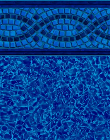 Diamond Cliff – Blue Pointe vinyl pool liner pattern swatch