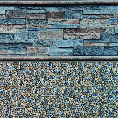 Eagle Beach Gold Coast vinyl pool liner pattern swatch