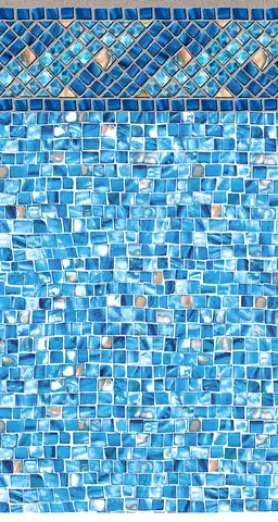 Luxe Gemstone – Ocean Breeze vinyl pool liner pattern swatch