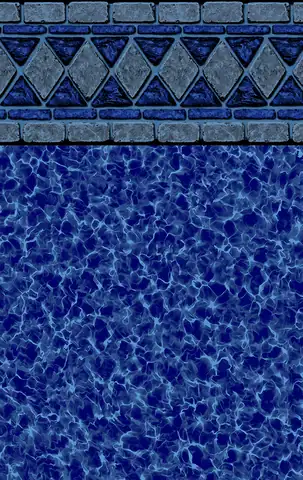 New Hampton Bays Sierra vinyl pool liner pattern swatch