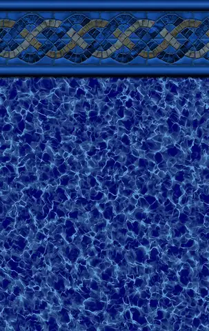 New Key Largo Sierra vinyl pool liner pattern swatch