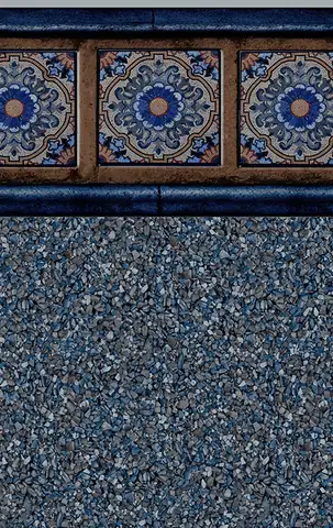 Pacific Tile Sea Slate vinyl pool liner pattern swatch