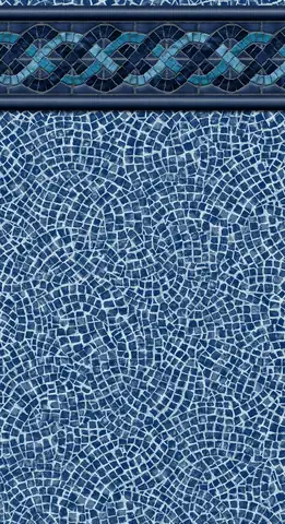 Palmetto Bay – Brava Beach AquaMax vinyl pool liner pattern swatch