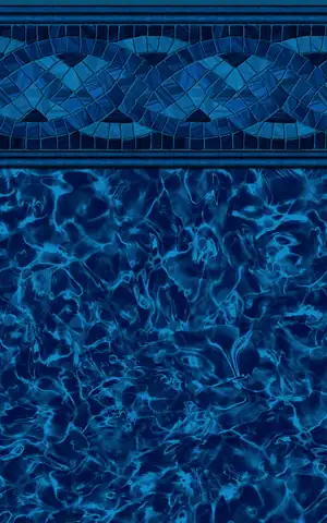 Royal Island – Sea Storm vinyl pool liner pattern swatch