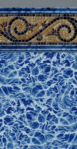Sandy Cay – Runaway Bay vinyl pool liner pattern swatch