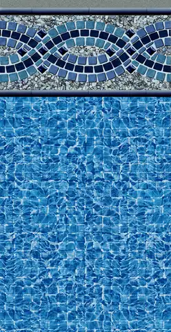 Sanibel – Highland Beach vinyl pool liner pattern swatch
