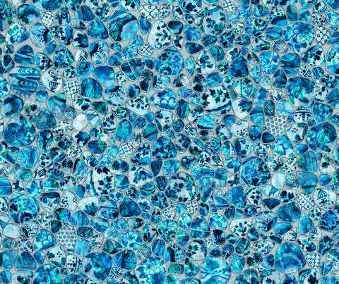 Stone Jewel vinyl pool liner pattern swatch